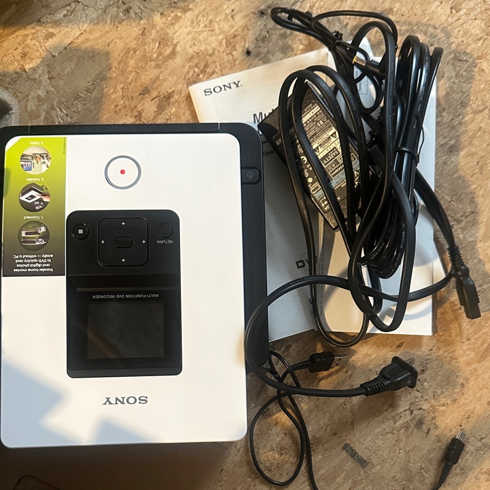 Sony Portable Multi-Function DVD Recorder – White and Black - Picture 2 of 2